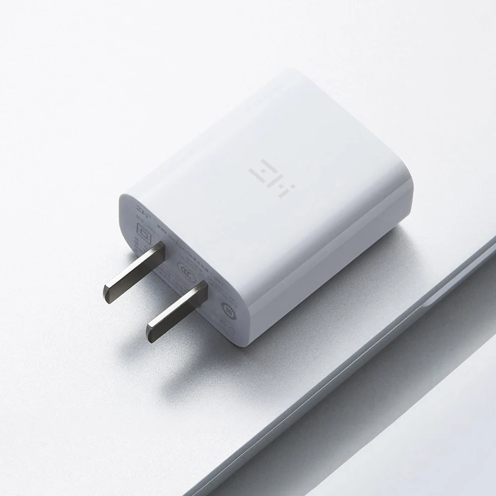 Xiaomi ZMI usb type-C быстрое зарядное устройство с USB-C кабелем для передачи данных 18 Вт портативный адаптер для телефона мини зарядное устройство для путешествий настенное зарядное устройство