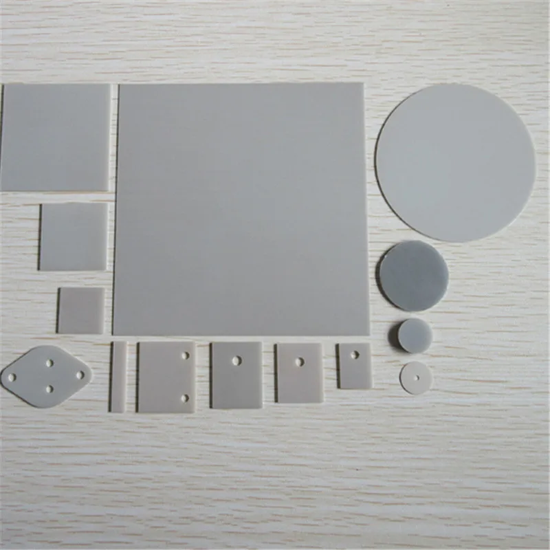 

AIN aluminum nitride ceramic sheet aluminum nitride ceramic substrate substrate 3.6*3.6/50*50 non-porous non-standard custom