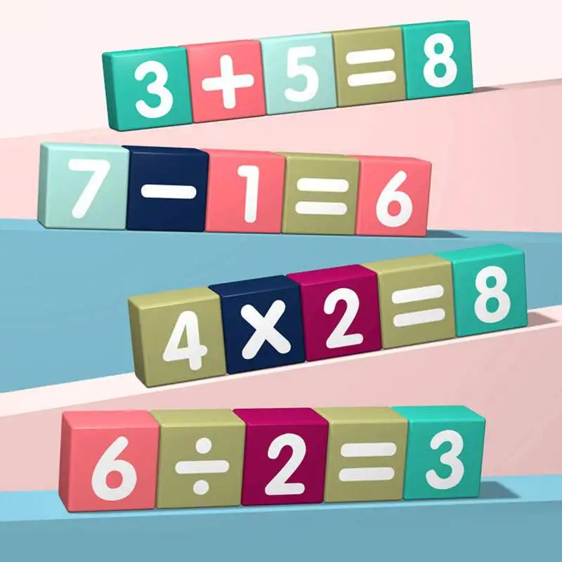 Детские игрушки строительные блоки деревянные детские творческие Разноцветные