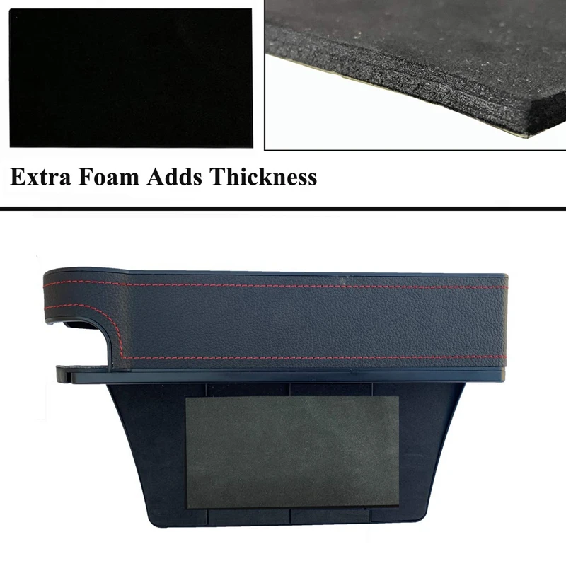 Наполнитель для автомобильного сиденья кожаный боковой карман консоли