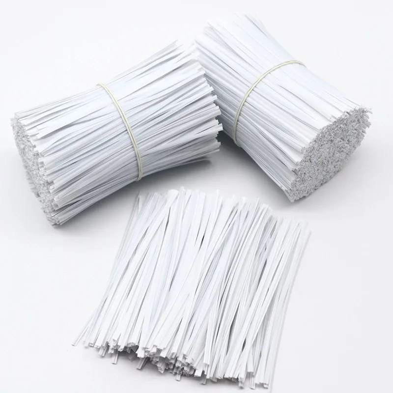100/1000pcs PE пластиковый нос для проволоки DIY маска лица с одинарным сердечником