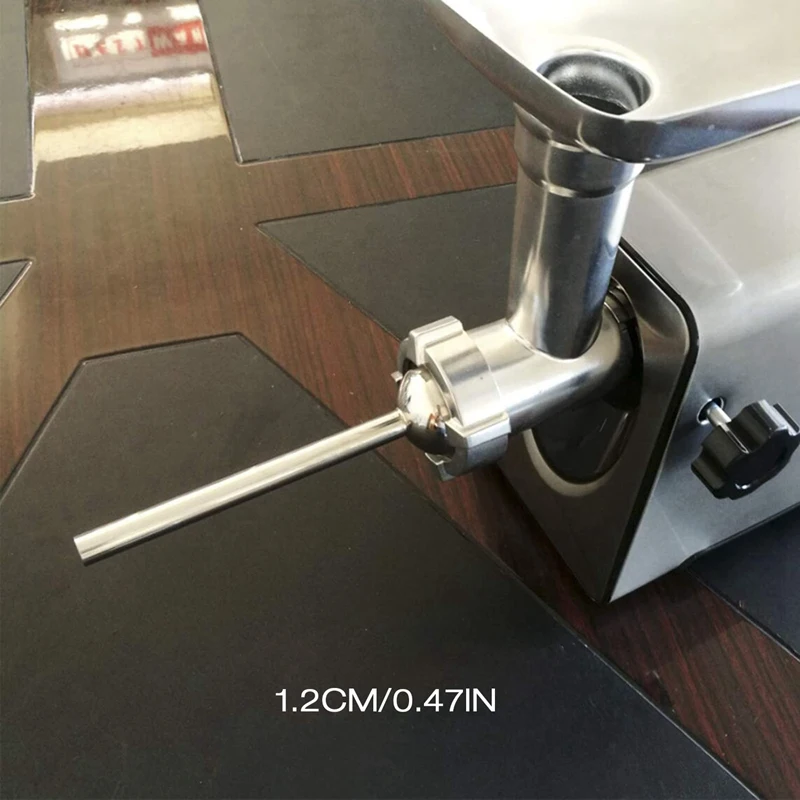 

4Pcs Stainless Steel Sausage Stuffer Filling Tubes Funnels Nozzles Spare Parts Filler Tube, Base Diameter:58mm