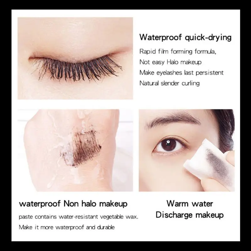 Набор 4D туши для ресниц с волоконным набором макияж более толстые