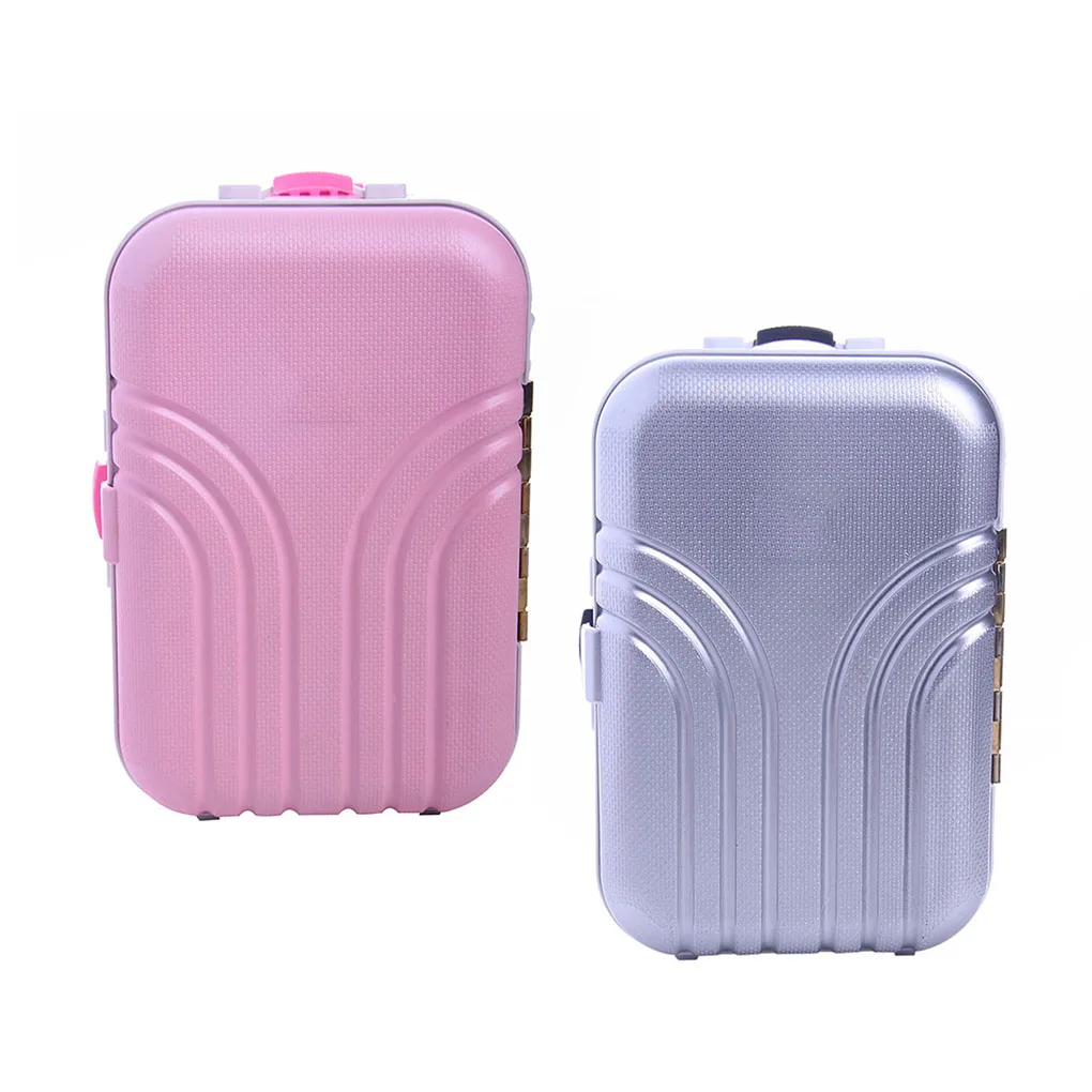 Новые модные поворотные колеса для путешествий розовая искусственная кукла