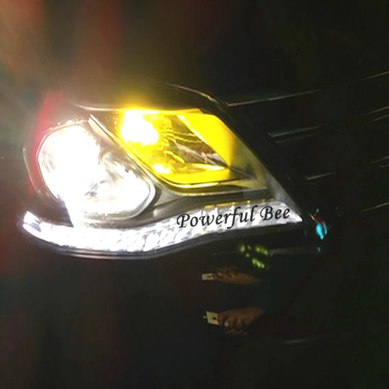 2 x HB4/9006 HB3/9005 15 Вт светодиодный автомобильные DRL Противотуманные фары лампы для