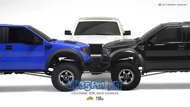 Orlandoo Hunter Rc Гусеничный Пикап для Ford P01 F150 Сборная модель 1/35 комплект Diy части |