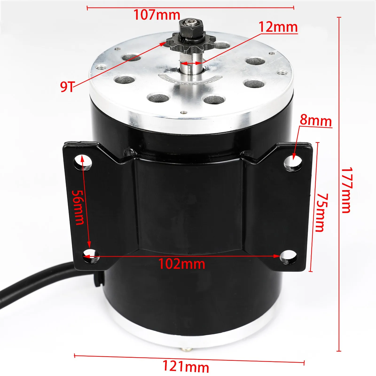 Электрический скоростной скутер постоянного тока 36 В 350 Вт картинг минибайк