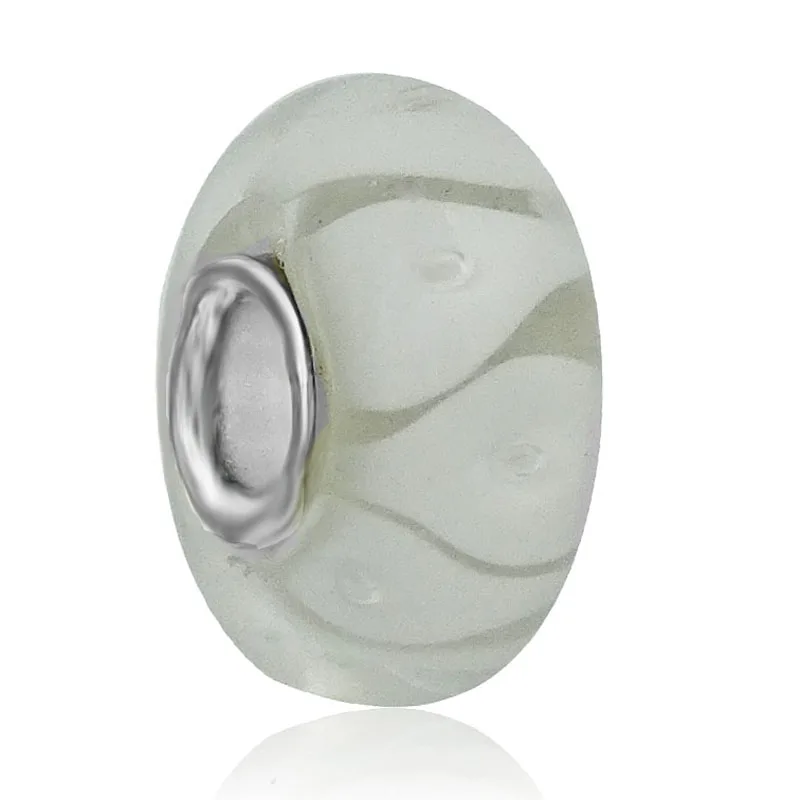 Пузырь граненые бусины стеклянные из хрусталя с большим отверстием шармы