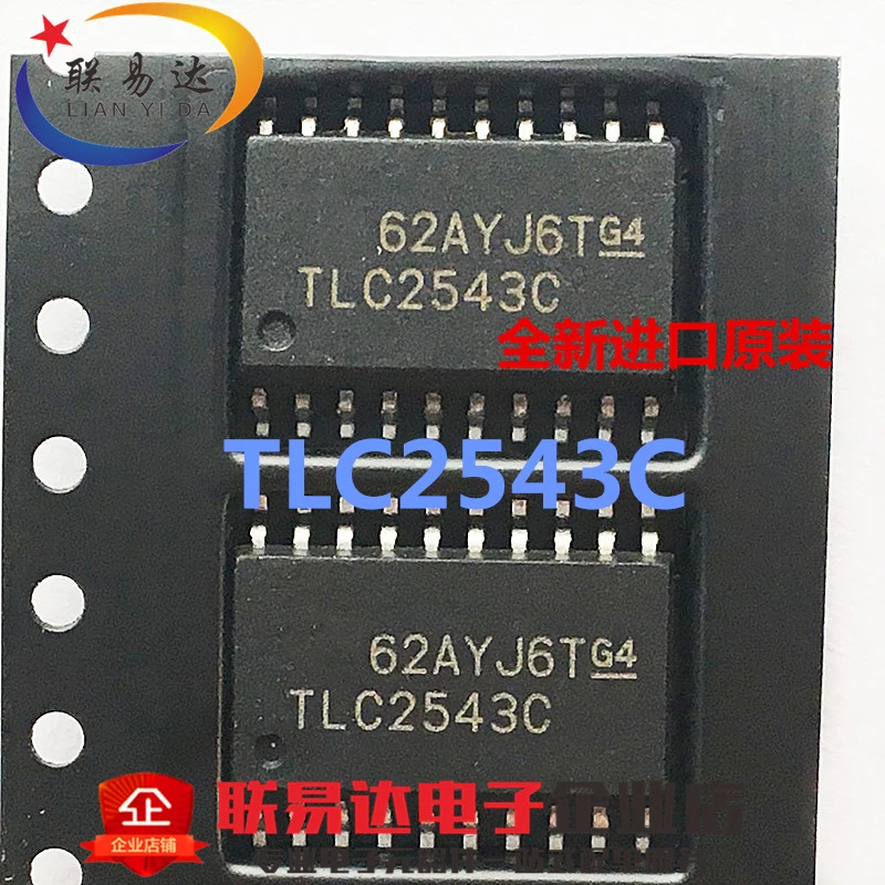 10 шт. ~ 50 шт./лот TLC2543CDWR TLC2543C TLC2543 SOP-20 абсолютно новый | Электроника