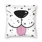 Далматинский щенок, мультфильм, квадратная подушка, чехол, домашний декор, Симпатичные Подушки с рисунком сливы, пудинга, диванная подушка для дивана, двусторонняя печать