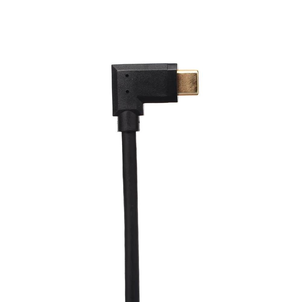 Кабель для быстрой зарядки Coild USB C с угловым разъемом типа U-образной формы, мужской разъем 180 градусов.