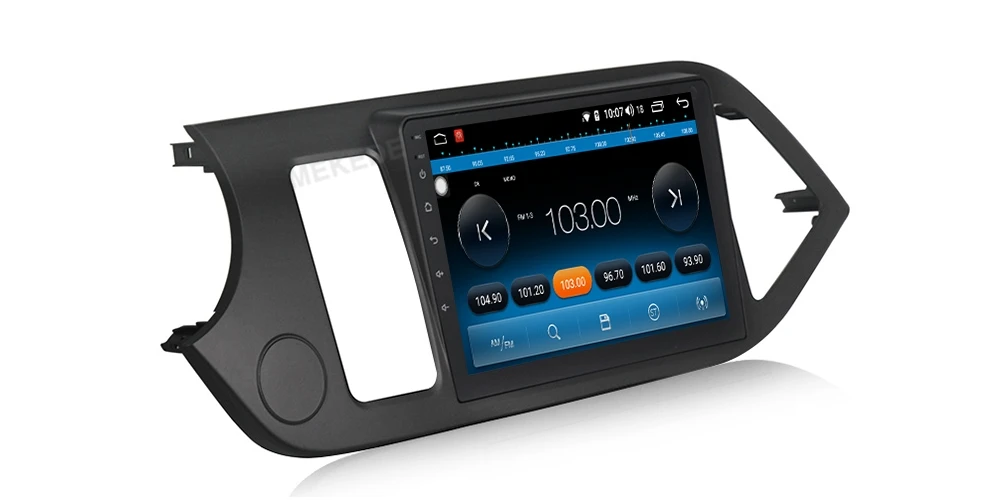 MEKEDE Android 9,0 " 2Din Автомагнитола gps навигатор KIA PICANTO Morning для 2011 2012 2013 головное устройство Wifi BT аудио