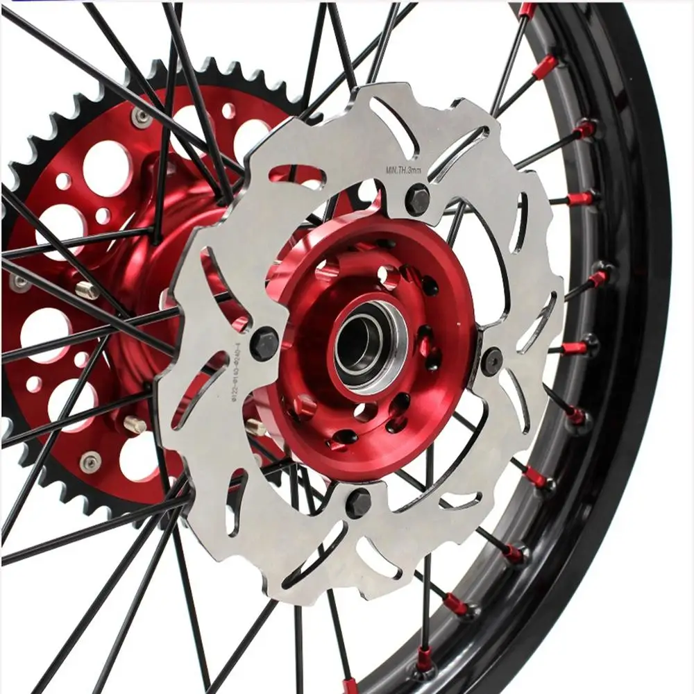 Обода для Honda CR250R 2015 1 6 CRF450R 2 15 красная звездочка 2018*21/2019*19 дюймов|Колеса| |
