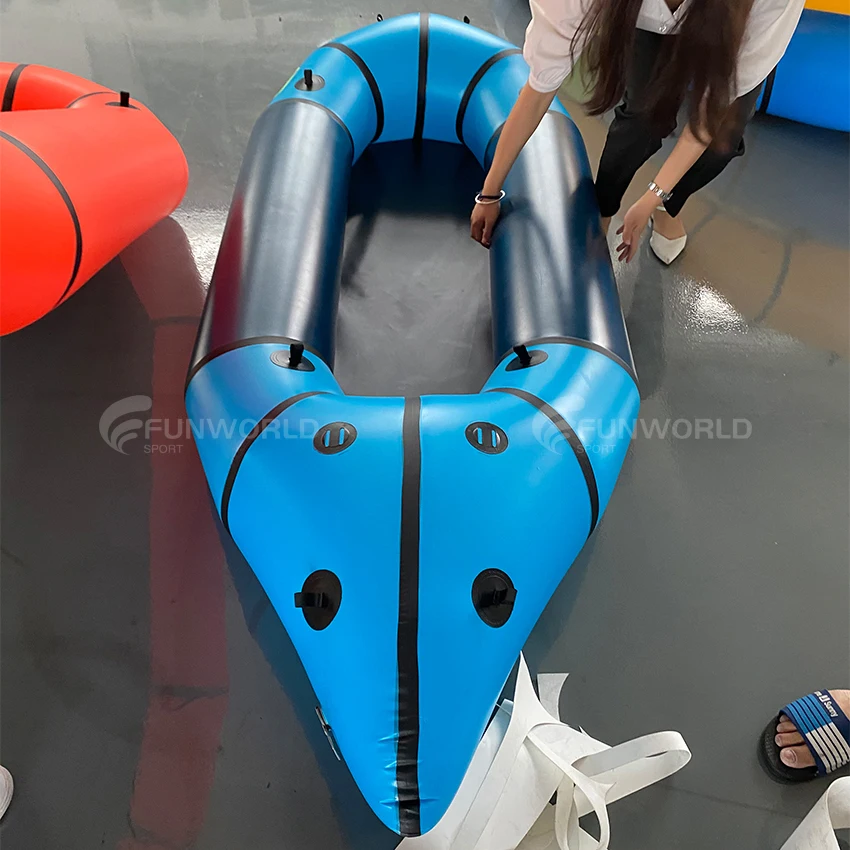 FUNWORLD модный дизайн низкая цена ПВХ белая упаковка для воды руль рыбалка охота