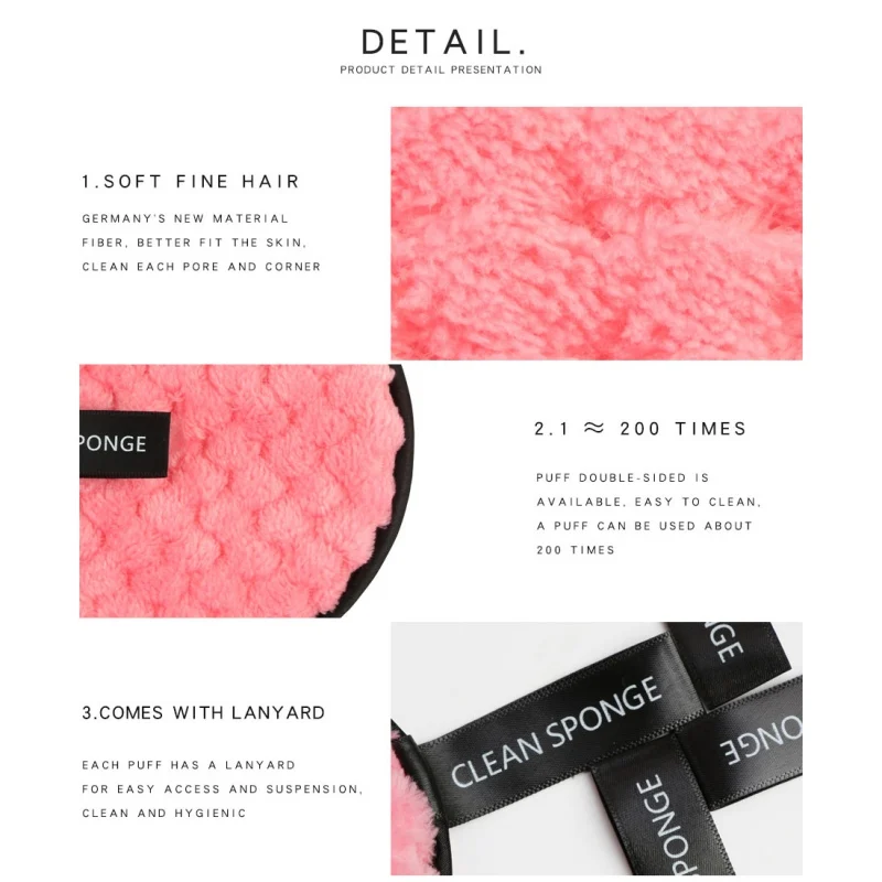 2 шт. мягкая фланелевая губка круглой формы| |