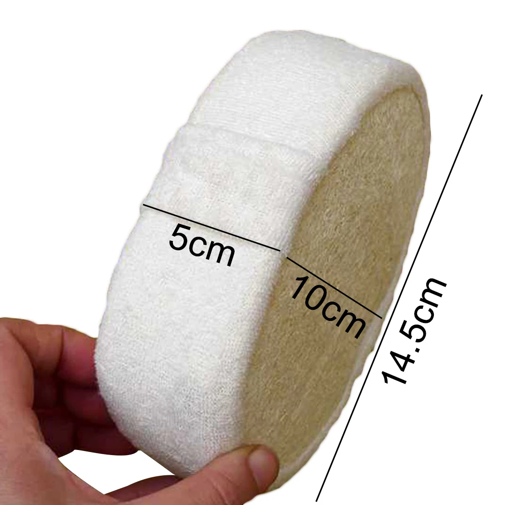 

Natural Loofah Exfoliating Dead Skin Remover Sponge Pad Body Cleaning Scrubber Shower Tool