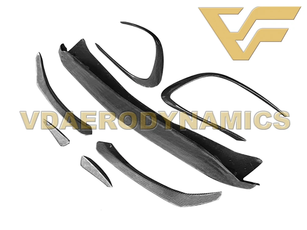 Подходит для 16 18 Benz W117 CLA180 CLA200 CLA220 CLA250 CLA260 CLA45 VAD карбоновые передние бамперы