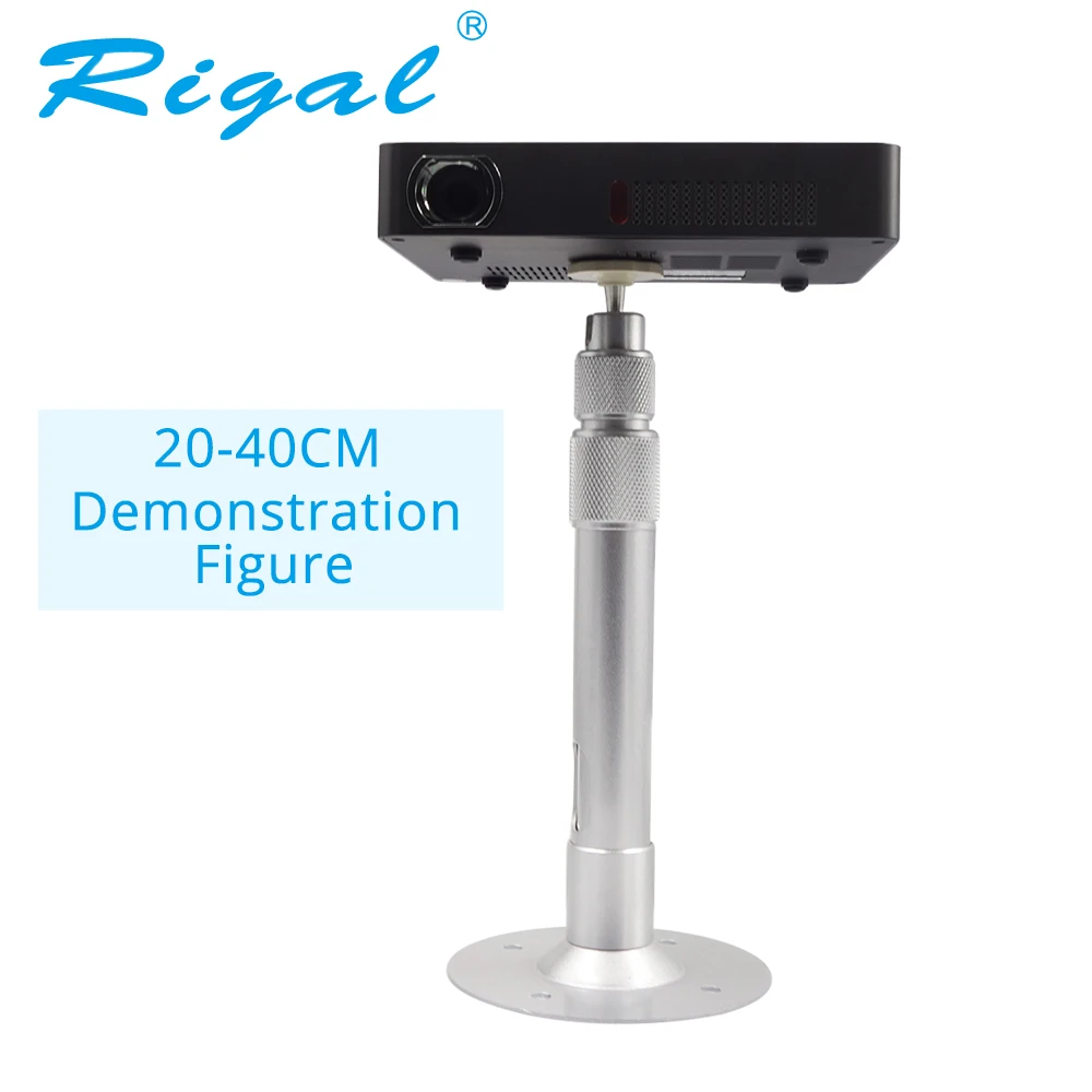Кронштейн для мини проектора DLP 40 см 60 с поворотом на 360 градусов|projector holder|projector