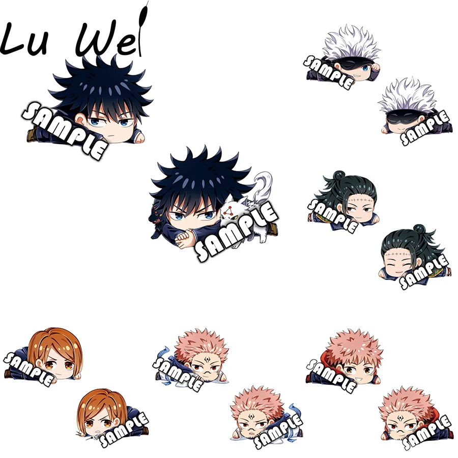 Anime Keychain Jujutsu Kaisen Fall down Key Chain for Women Accessories Cute Bag Pendant Key Ring Acrylic Cartoon Friends Gifts