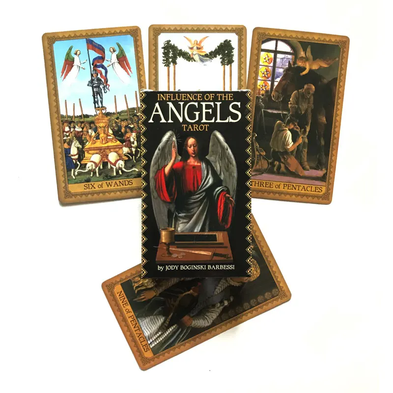 

78Card Influence Of The Angels tarot Card Oracle Card Entertainment Party Cards Board Game Tarot And A Variety Of Tarot Options