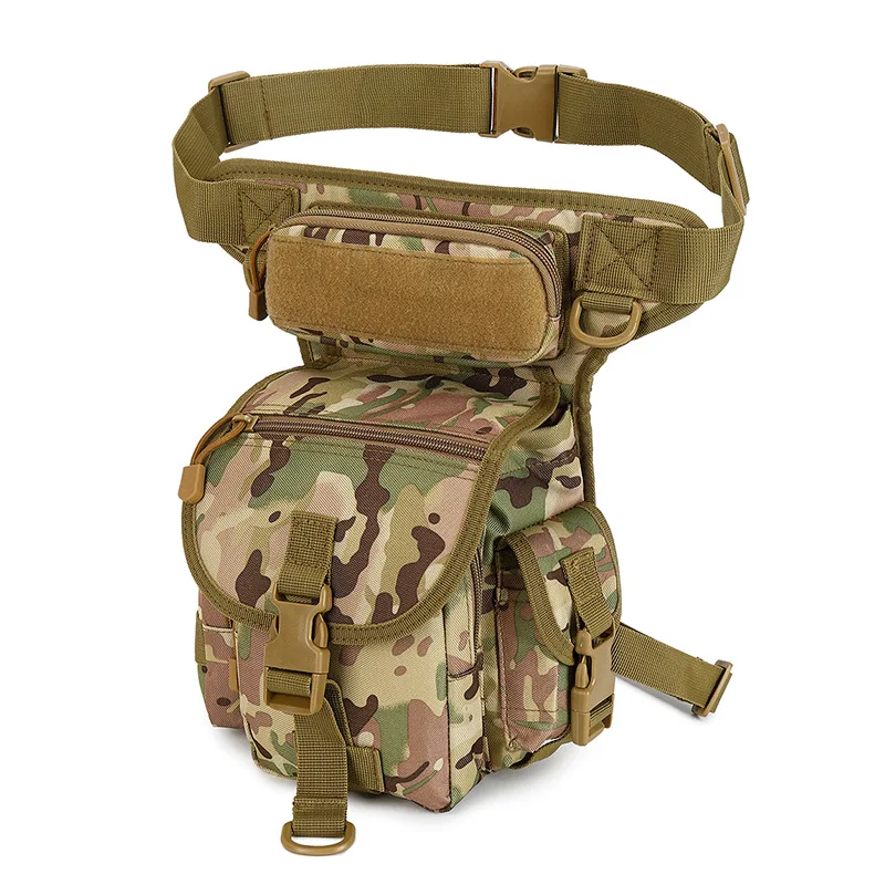 

Multifunctional Waist Bag Military Outdoor Bag Pack Weapons Leg Bags Thigh Pouch Pack Hiking Belt Running