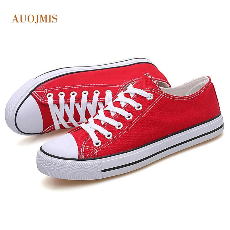 AUOJMIS 2019 summer sneakers cloth casual shoes couple models wild low canvas men's breathable lightweight wear-resistant | Обувь