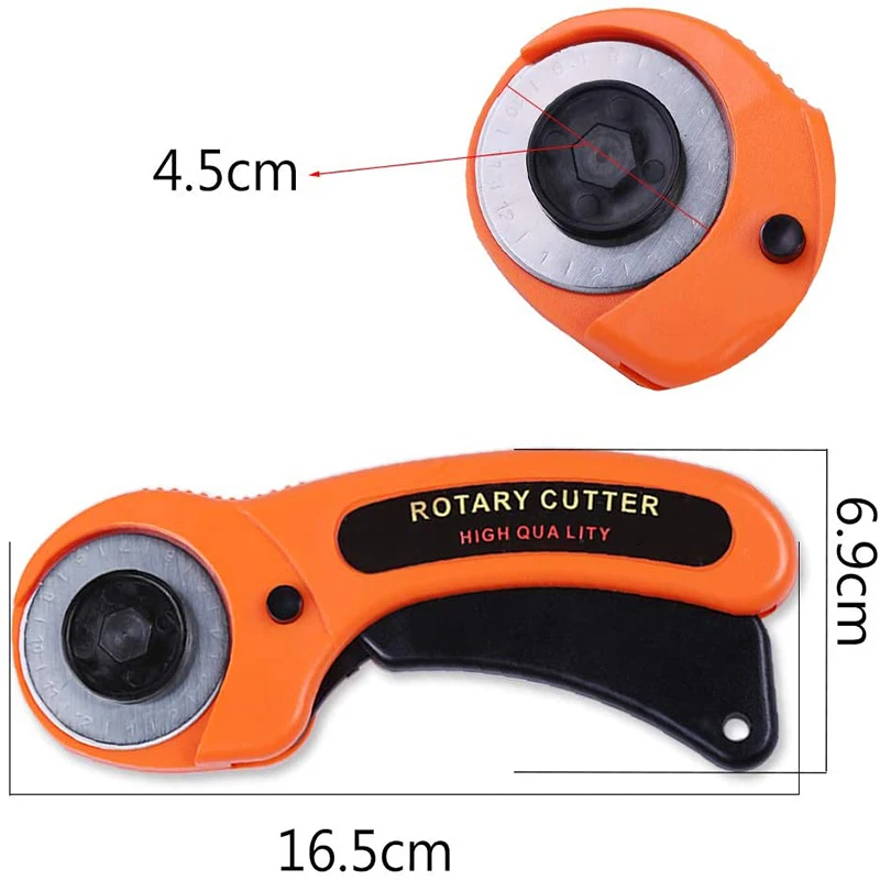 Ролик для резки ткани Nonvor 45 мм|Портновские ножницы| |