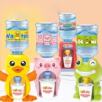 children water dispenser mini cartoon drinking fountain juice milk dispenser simulation for kids cute baby water cooler playset