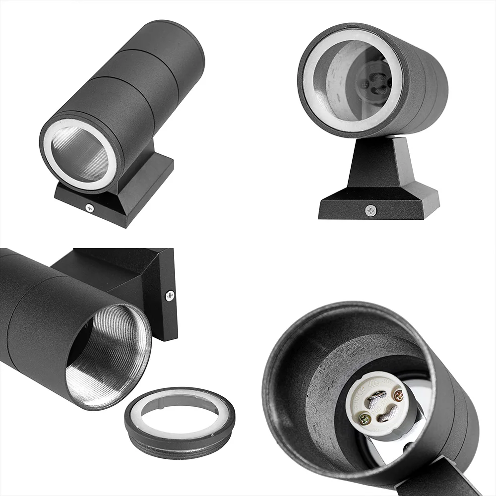 Настенный светильник с двойной головкой 2 шт. настенный эффектом потертости