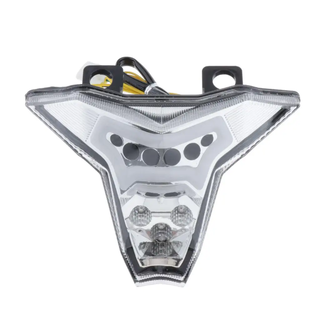 Светодиодные задние фонари для мотоциклов тормозные указатели поворота лампа