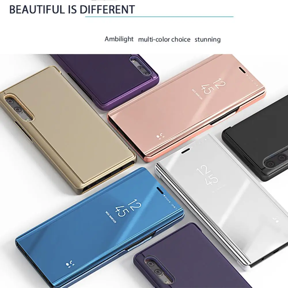 

Flip Mirror Case For Samsung Galaxy A50 A10 A30 A20 A40 A60 A70 Funda For Samsung A10s A20s A30s A50s A70s A10e A70e A20e Cases