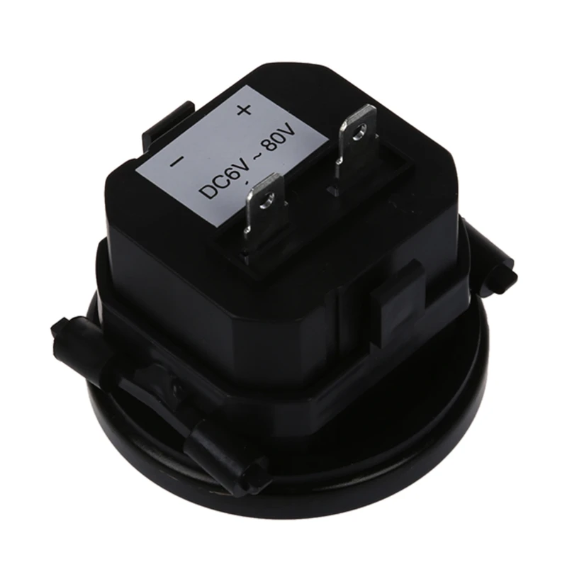 Круглый Кварцевый счетчик часов 6 в 80 В постоянного тока/переменного тока для