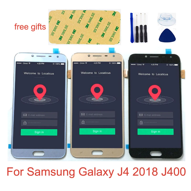 Для Samsung Galaxy J4 2018 LCD J400 SM J400F дисплей J400H J400G J400FN ЖК панель + сенсорный экран