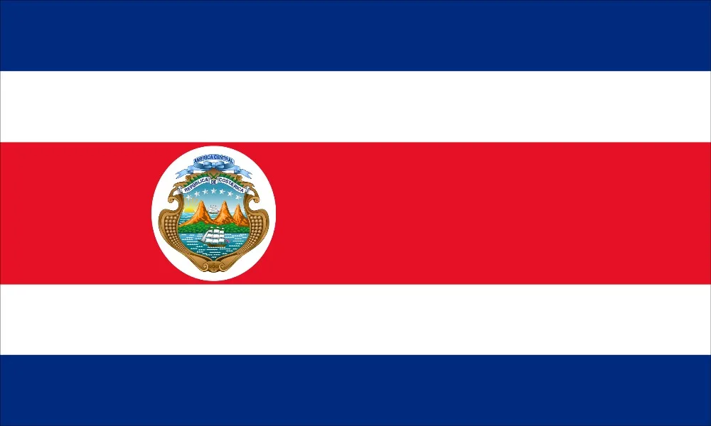 

90*150cm COSTA RICA STATE INTERNATIONAL WORLD COUNTRY