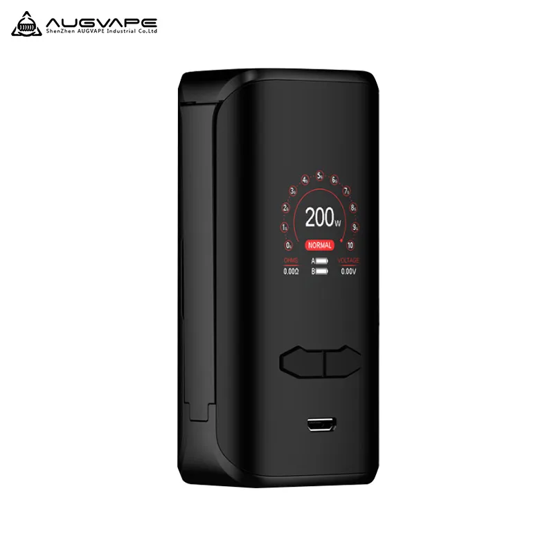Электронная сигарета Augvape VX200 200 Вт TC бокс мод Vape коробка с двойным аккумулятором