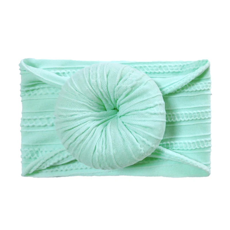 Пончики узел аксессуары для волос Детская повязка на голову широкие головные