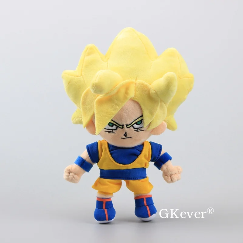 Аниме Dragon Ball Z плюшевая игрушечная кукла Фигурка 17-25 см Супер Saiyan Сон Гоку Гохан Majin Buu Saiyan Zamasu фигурка плюшевые игрушки подарок