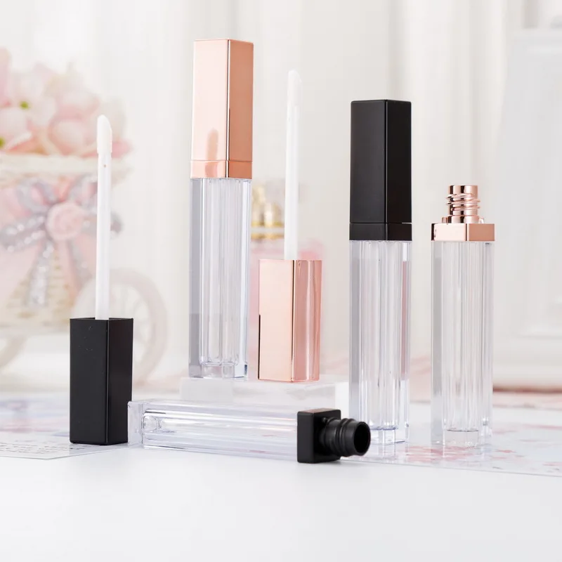 

10/20pcs Lip Gloss Tubes 5/7ml Refillable Empty Lip Glaze Bottle Clear DIY Lipstick Soft Lipgloss Tube Container Make up Tools