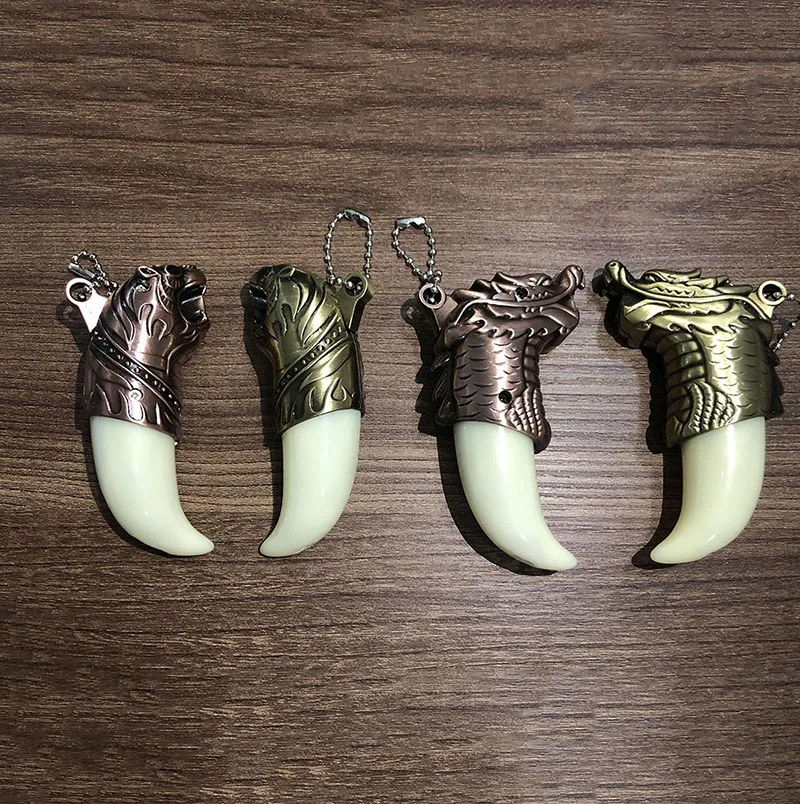 

creative novelty lighter windproof gas refill lighter dragon/tiger cute lighters Portable metal turbo butane gas lighter