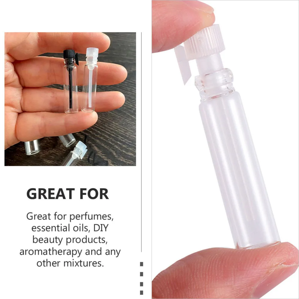 

100pcs 3ml Dropper Bottles Perfume Bottles Refillable Empty Sub Bottles