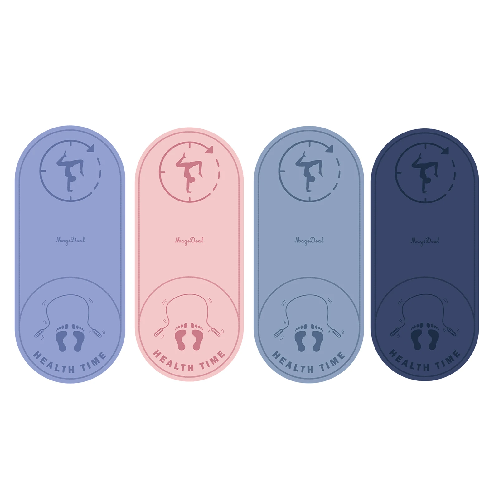 

Non-slip Skipping Rope Mat Soundproof Pilates Exercise Mat Cardio Sport Pad