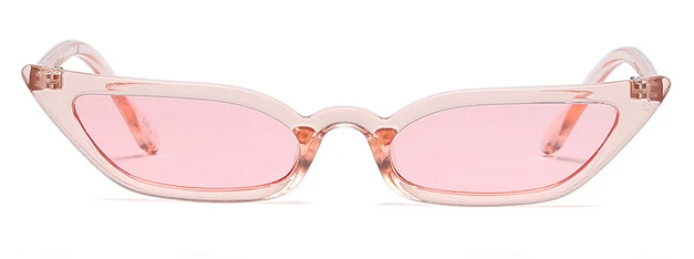 Новые женские винтажные красные солнцезащитные очки Cateye, брендовые дизайнерские ретро очки, солнцезащитные очки суперзвезды для женщин, женские очки кошачий глаз - Цвет линз: pink