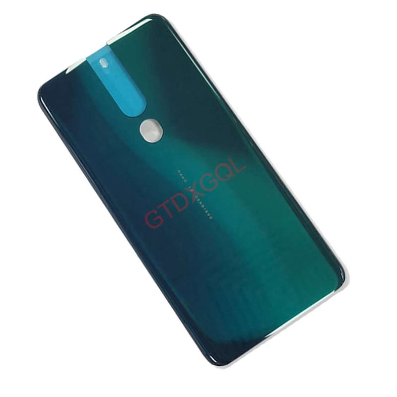 6 53 inches new back door cover for oppo f11 pro rear battery housing mobile phone case replace repair parts free global shipping