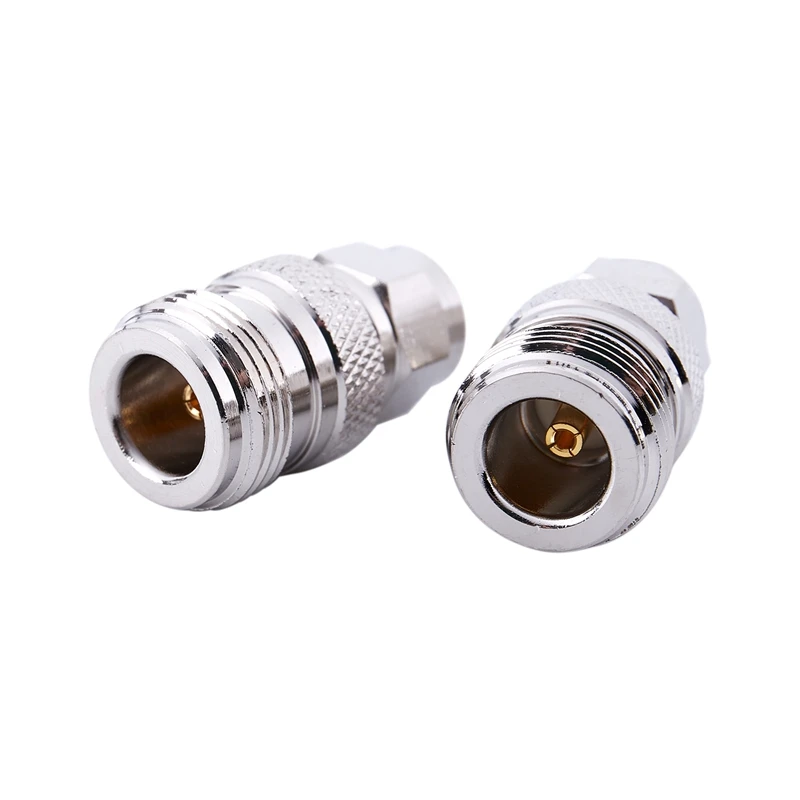 2 PACK N коннектор гнездо для F Type штепсельная вилка антенна RF адаптер