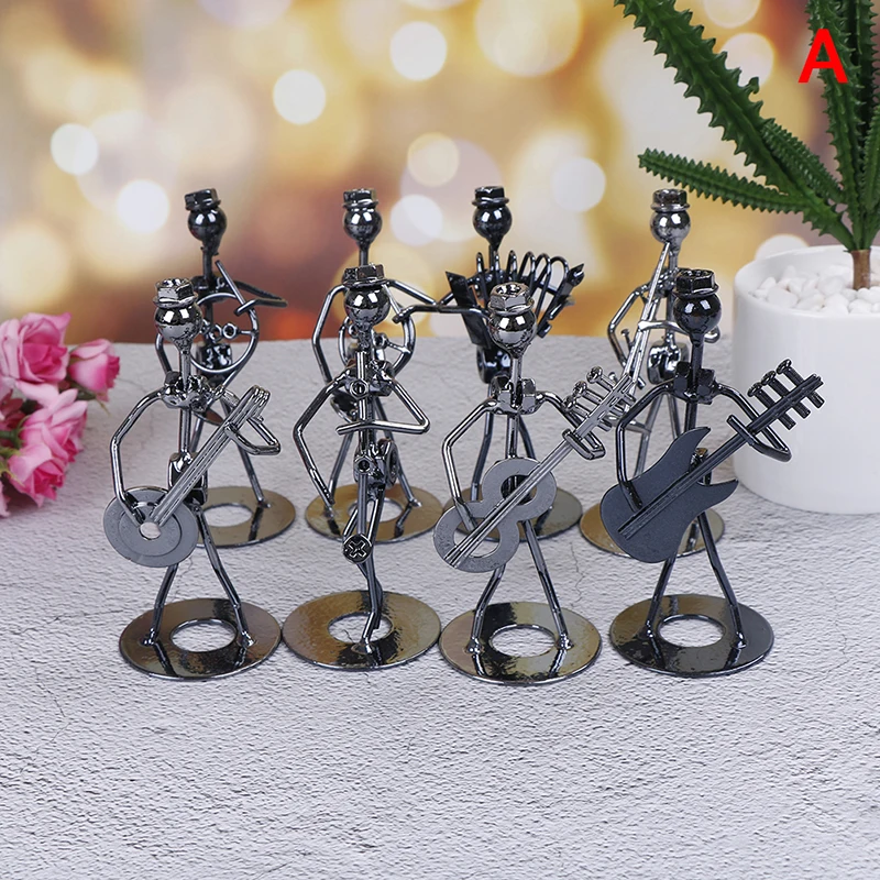 Фигурки музыкантов искусство украшения для творчества мини железная