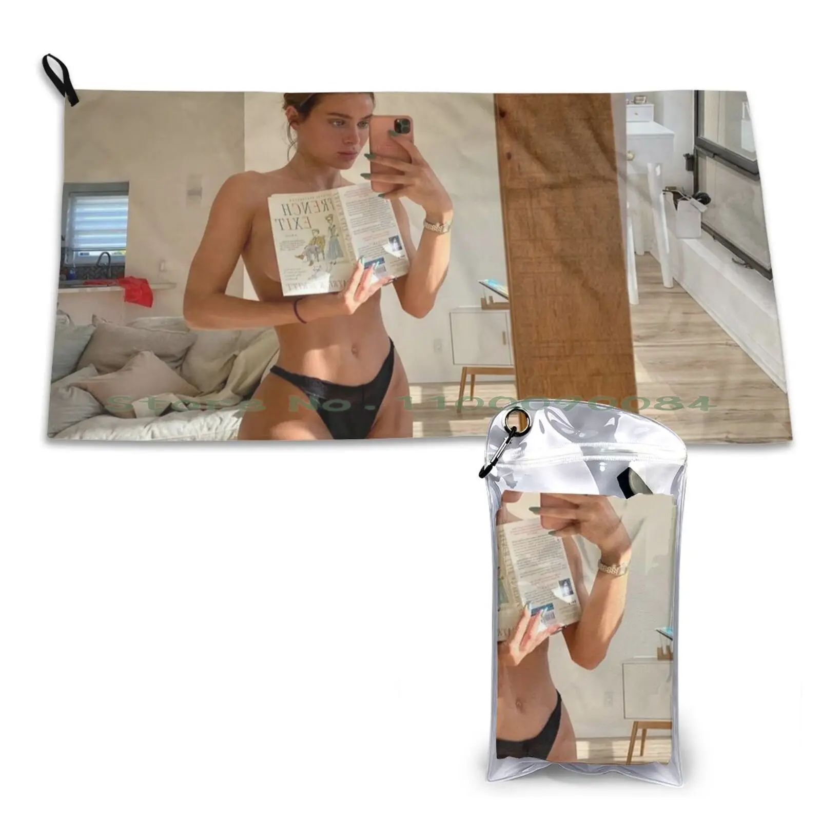 

Полотенце быстросохнущее для спортзала, в стиле бохо