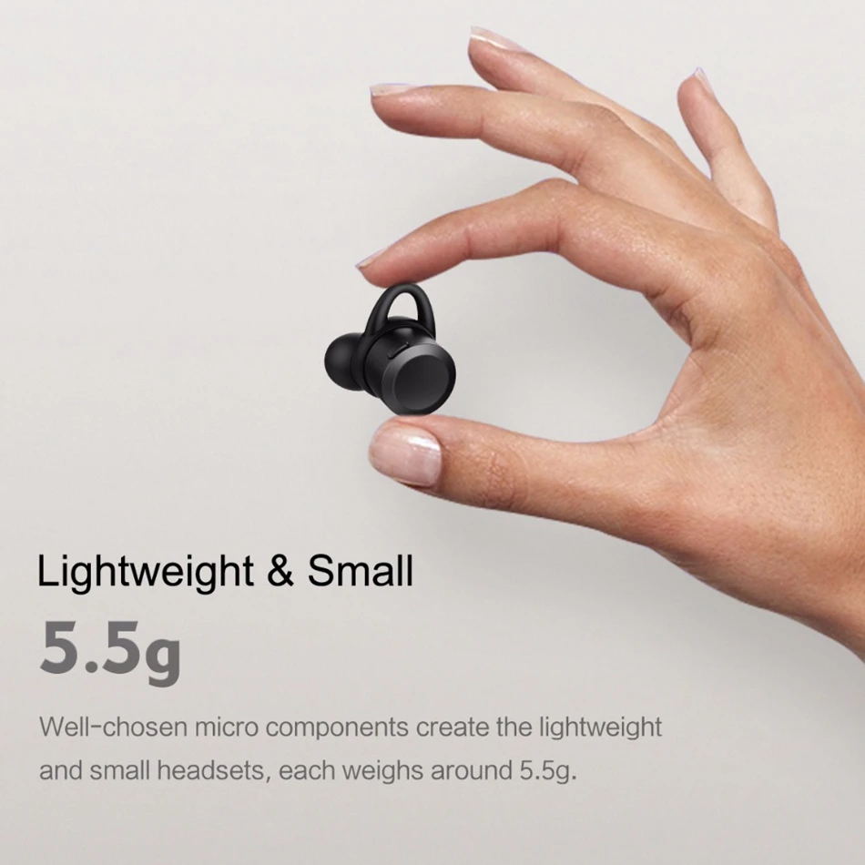 ROCK TWS беспроводные наушники Bluetooth 4,1 спортивные наушники для iPhone Xiaomi стерео звуковые наушники с микрофоном зарядная коробка
