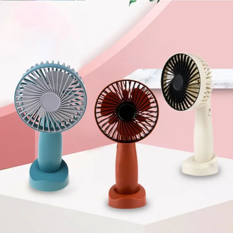 Мини Портативный зарядка через USB вращения вентилятора Ручной Настольный