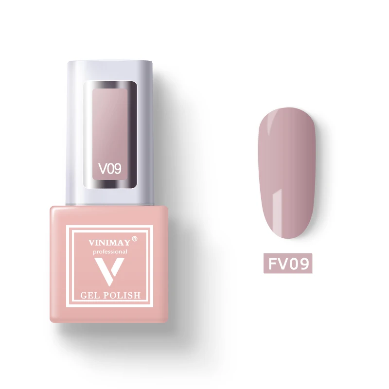FV09 VINIMAY 60 Цветной Гель-лак для ногтей vernis полуперманентный УФ-гель лак-праймер впитывающий Гель-лак для ногтей Полировочный Гель для маникюра - Цвет: FV09