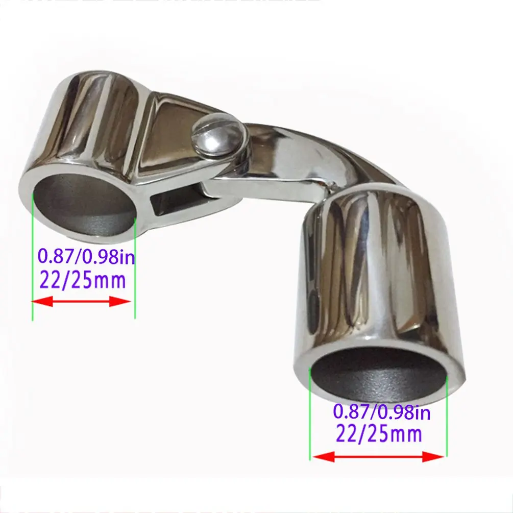 

Marine Monofilament Sliding Sleeve With Special Elbow Sliding Cap Set 25MM Awning Umbrella Tube Connection Fixing Joint